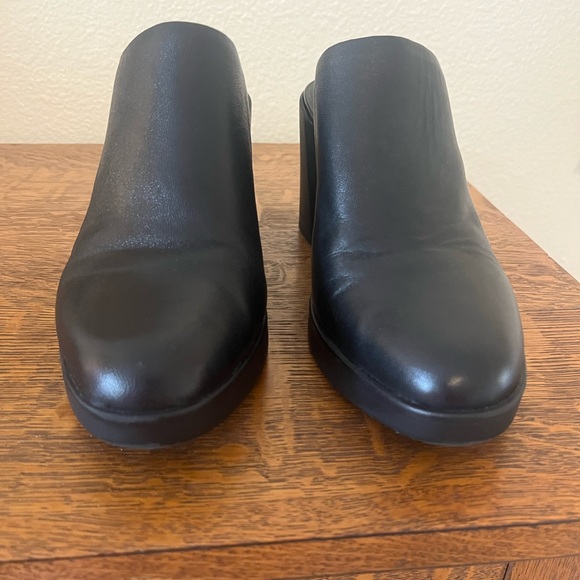 Black Heeled Mules - Picture 6 of 9